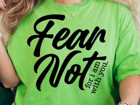 Fear Not Svg, Isaiah 41:10, Christian Svg, Inspirational Svg, Motivational Svg SVG DesignDestine 