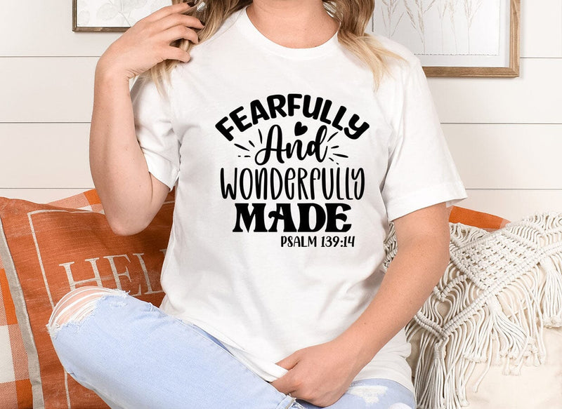 Fearfully and Wonderfully Made Bible SVG Design SVG CraftingStudio 