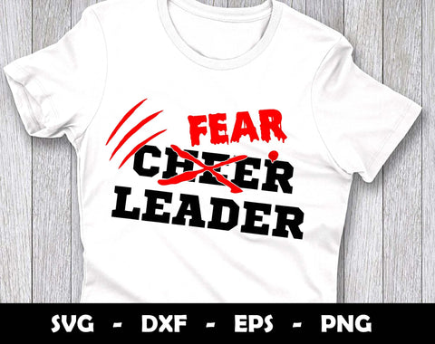 Fearleader SVG Cut File, Cheerleader Halloween SVG Design SVG Arthur Arellano 