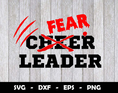 Fearleader SVG Cut File, Cheerleader Halloween SVG Design SVG Arthur Arellano 