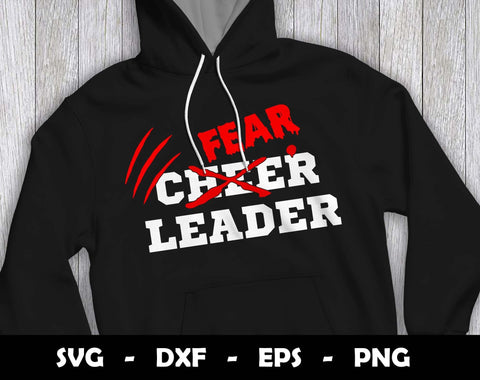 Fearleader SVG Cut File, Cheerleader Halloween SVG Design SVG Arthur Arellano 
