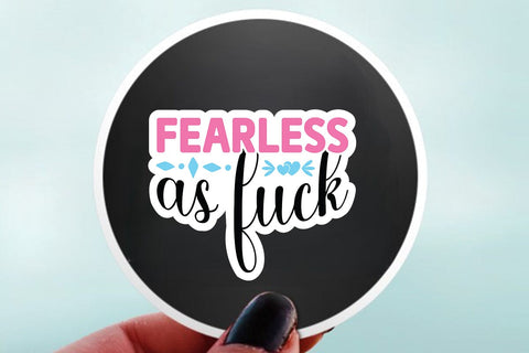 fearless as fuck SVG Angelina750 