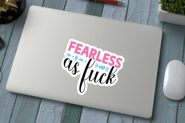 fearless as fuck SVG Angelina750 