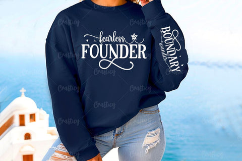 Fearless founder Sleeve SVG Design SVG Designangry 