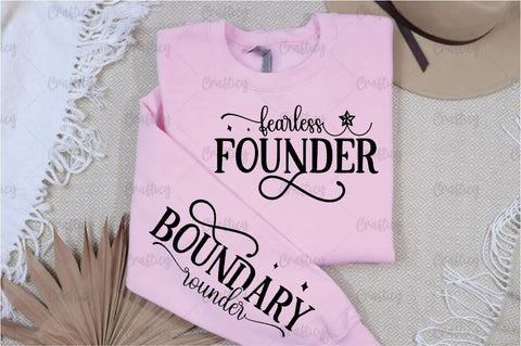 Fearless founder Sleeve SVG Design SVG Designangry 