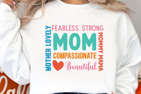 fearless strong mother lovely SVG Angelina750 