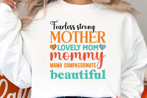 fearless strong mother lovely SVG Angelina750 