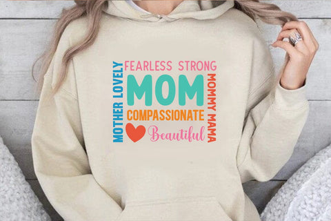 fearless strong mother lovely SVG Angelina750 
