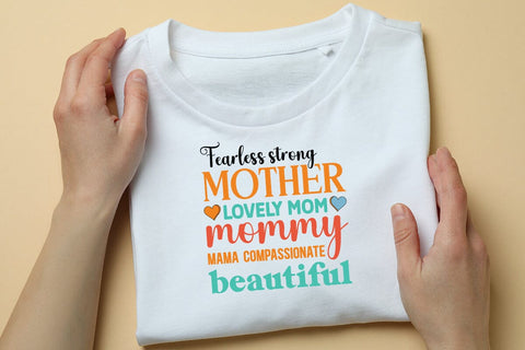 fearless strong mother lovely SVG Angelina750 
