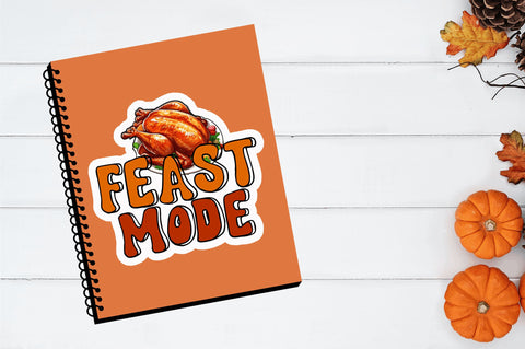 Feast mode Stickers Design Sublimation Regulrcrative 
