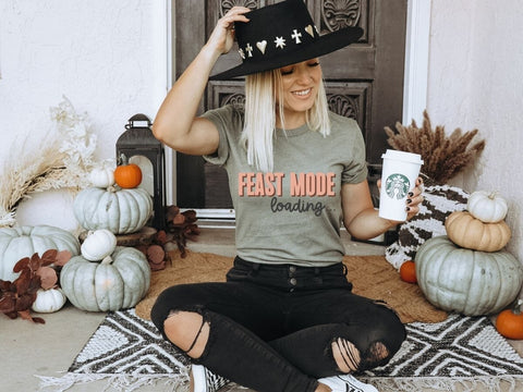 Feast Mode SVG Design for DIY Thanksgiving Crafts SVG So_Fontsy_VIP 