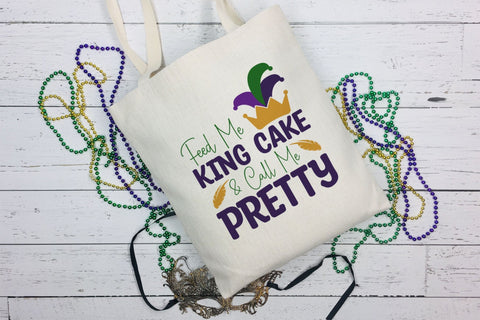Feed Me King Cake & Call Me Pretty SVG SVG CraftLabSVG 