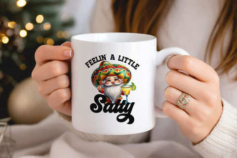 Feelin A Little Salty PNG - Funny Fiesta Gnome Sublimation Sublimation BijouBay 