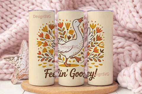 Feelin' Goosey 20oz Tumbler Design Sublimation DesignSVG 