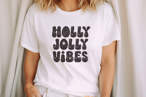 Feelin Jolly - Groovy Textured Font Font Masyafi Studio 