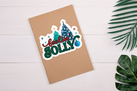 Feelin jolly Stickers Design Sublimation Regulrcrative 