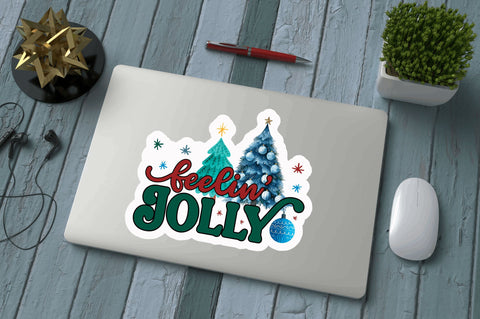 Feelin jolly Stickers Design Sublimation Regulrcrative 