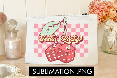 Feelin' Lucky PNG Sublimation Sublimation Freeling Design House 