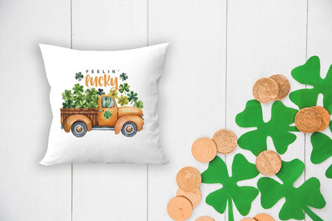 Feelin Lucky - St. Patrick's Day Sublimation Sublimation CraftLabSVG 