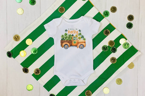 Feelin Lucky - St. Patrick's Day Sublimation Sublimation CraftLabSVG 