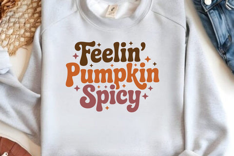 Feelin Pumpkin Spicy SVG Angelina750 