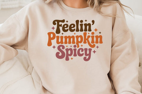 Feelin Pumpkin Spicy SVG Angelina750 