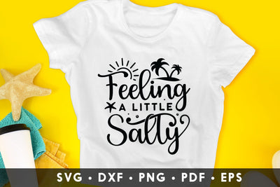 Feeling a Little Salty | Beach SVG File SVG CraftLabSVG 
