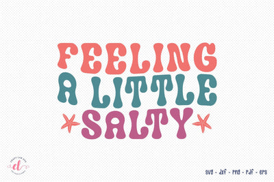Feeling a Little Salty, Retro Summer SVG SVG CraftLabSVG 