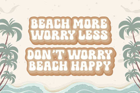 Feeling Beachy Font Manjali_Studio 