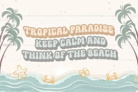 Feeling Beachy Font Manjali_Studio 