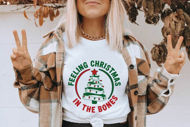 Feeling Christmas In The Bones SVG Angelina750 