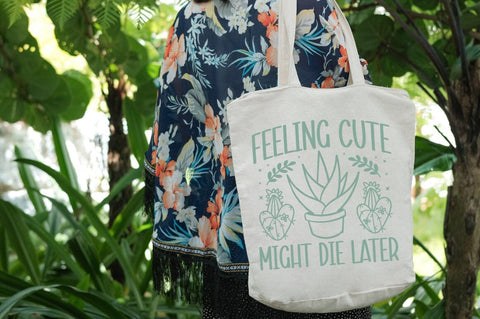 Feeling cute might die later SVG Design SVG Designangry 