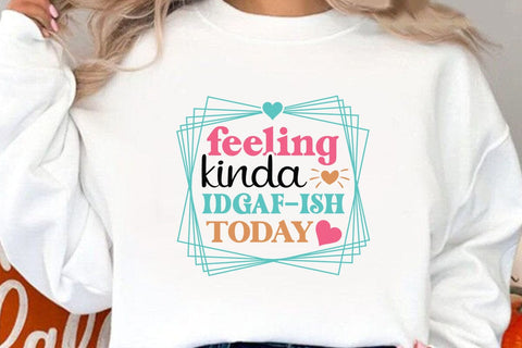 feeling kinda idgafish today SVG Angelina750 