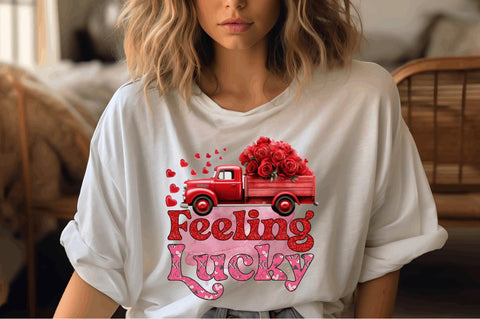 Feeling lucky PNG design Sublimation Designangry 