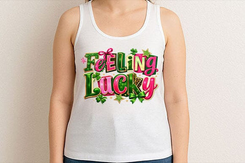 Feeling Lucky PNG | St Patrick’s Day Sublimation Design SVG BillahCrafts 