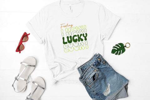 Feeling Lucky, Retro St Patricks Day SVG SVG CraftLabSVG 
