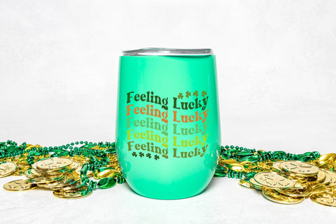 Feeling Lucky, Retro St Patricks Day SVG SVG CraftLabSVG 