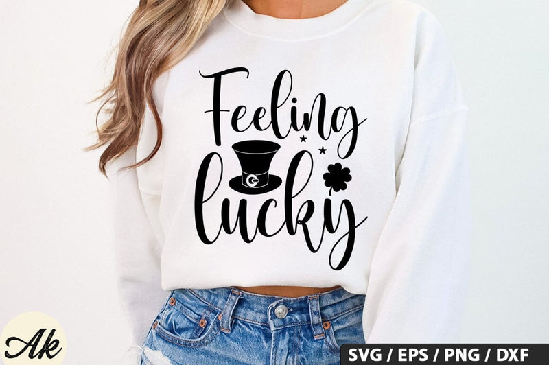 Feeling lucky SVG Design SVG akazaddesign 