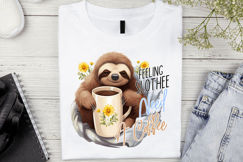 Feeling Slothee Need a Sublimation Design Sublimation Regulrcrative 