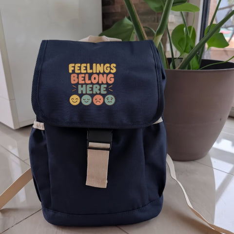 Feelings Belong Here Embroidery Design – Mental Health Emotions Positive Message Machine Embroidery File Embroidery/Applique DESIGNS PatternFeed8 