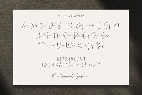 Felicity Aubrielle Font Timur type 