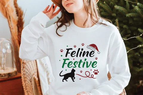 Feline Festive SVG Angelina750 