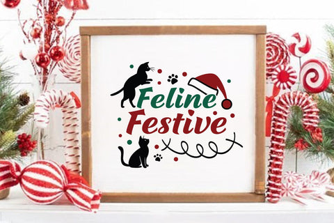 Feline Festive SVG Angelina750 