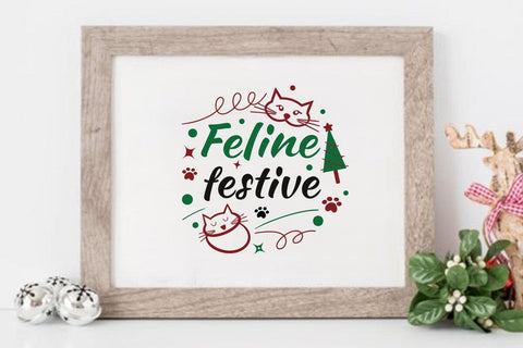 Feline Festive SVG Angelina750 