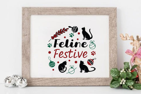 Feline Festive SVG Angelina750 