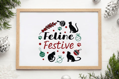 Feline Festive SVG Angelina750 