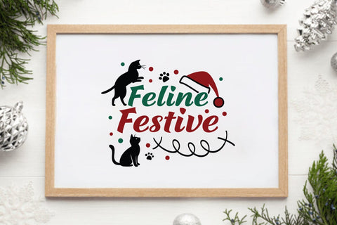 Feline Festive SVG Angelina750 