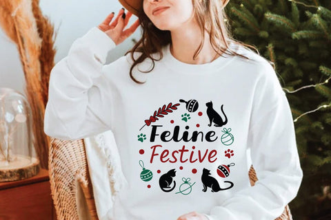 Feline Festive SVG Angelina750 