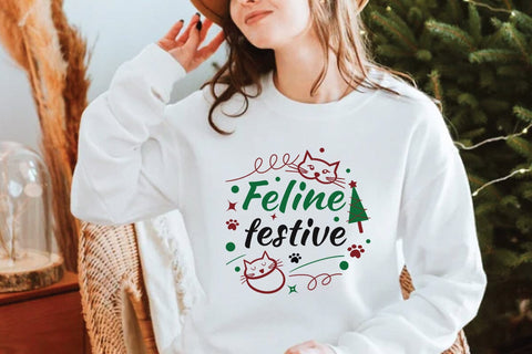 Feline Festive SVG Angelina750 