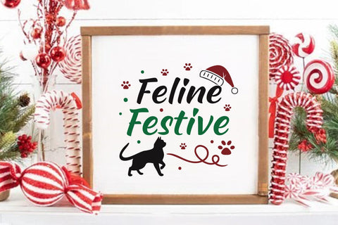 Feline Festive SVG Angelina750 